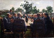 Leon Frederic The Funeral Meal oil painting picture wholesale